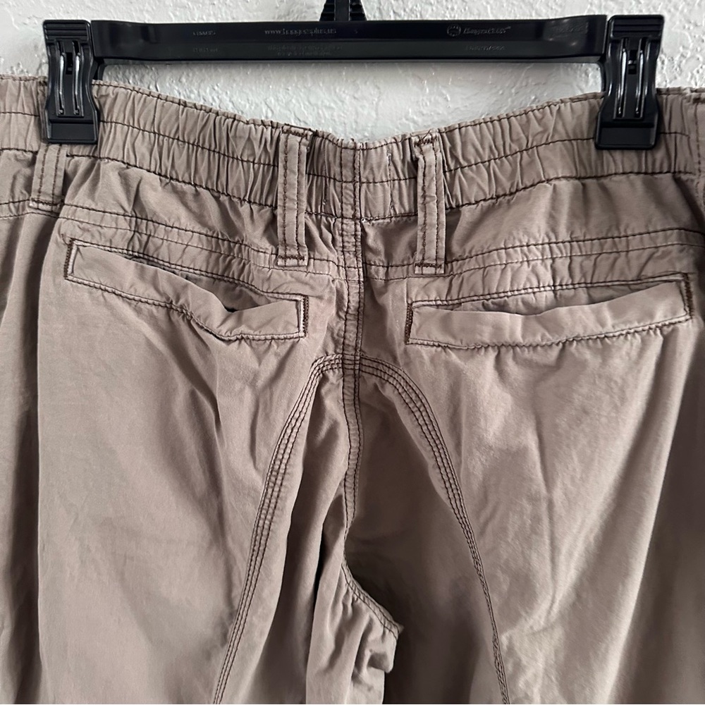 BDG Urban Outfitters Y2K Cargo Pants Tan‎ Cotton Utility Size L - Picture 7 of 15